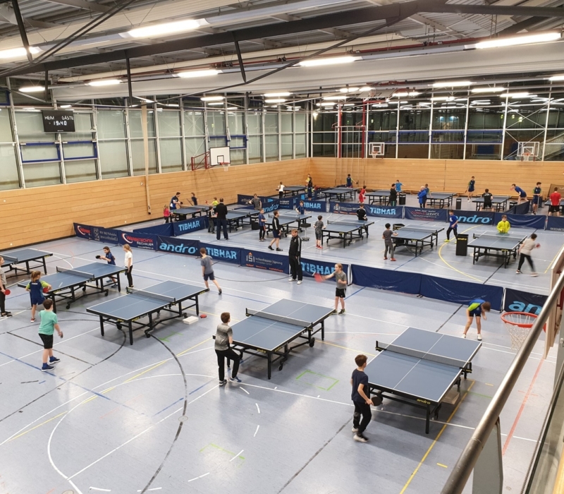 Februar - Hochbetrieb im Training